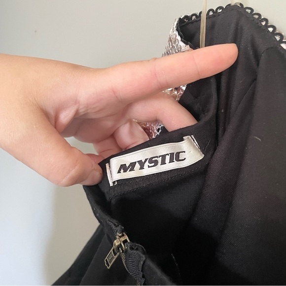 Strapless | Sequence | Mini Dress | Mesh Cut Out | Black | Sparkly | Party Dress - Picture 6 of 7